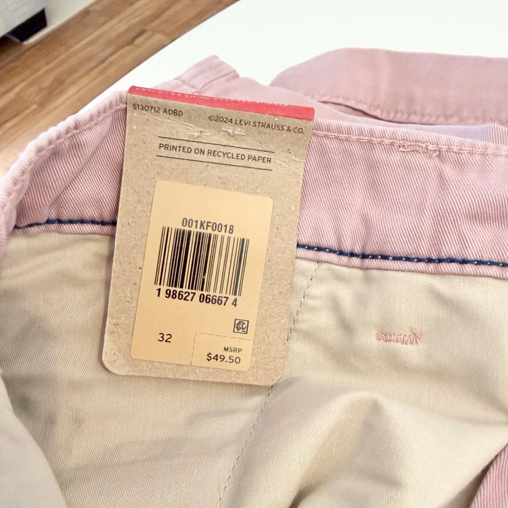Levi’s XX Cotton Chino Relaxed Short 32 waist NWT